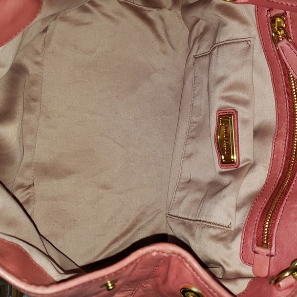 Miu Miu Pink 2way bag Authentic strap included - Picture 8 of 14